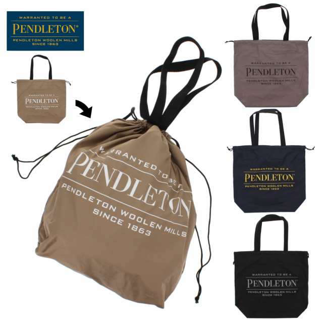 ペンドルトン PENDLETON バッグ ロゴ ドロー トート LOGO DRAW TOTE